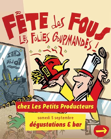 🤪🎊 Fête des Fous au magasin de Sainte-Walburge ce samedi
🧼 démo des savons Oodima de 11h à 16h
👅 dégustation de La Moutardente de 10h à 13h
🍹 bar de 17h à 21h