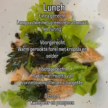 Onze lunch deze week 😋

Dinsdag-vrijdag

Reserveer alvast je tafeltje voor deze week

Bel 056 22 27 45
https://hetvliegendtapijt.be/reserveren/

Groetjes 👋