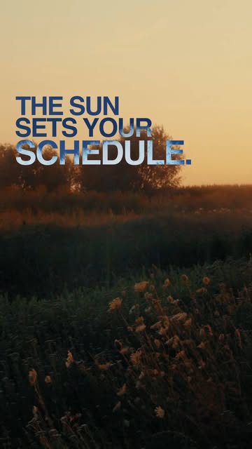 When you schedule a shoot, keep two windows in mind.

The sun is the one thing you can't control, so you plan your days around the light.

The first window is dawn and dusk: the most beautiful soft golden light, perfect for your b-roll.

The second is when the sun is high, and the light goes harsh and flat: that's your time to get inside and record interviews.

Save this for your next shoot.