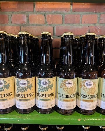 vers van de pers... #geuze #hoftendormaal #spontaneousfermentation #lambic #elderflower