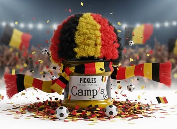 Camp’s supportert vanavond mee! 🇧🇪

21u ⚽️ Klaar voor de match?
#belgischepickles #rodeduivels #matchday⚽️🔥