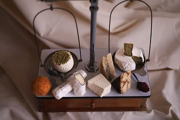 Op de feestelijke kaasplank dit jaar: blue bacchus, leeky lemon, black beauty, kimchi king, better babe, mac ash, glorieus greek en beats of love. Wat is jouw favoriet?

Cette année, notre plateau de fromages festif propose: blue bacchus, leeky lemon, black beauty, kimchi king, better babe, mac ash, glorieus greek en beats of love. Quel est votre préféré ?