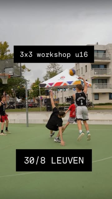 Op zondag 30/8 geeft Belgion Lion @thibautvervoort een GRATIS 3x3 workshop voor spelers U16. Kom leren van de beste!!

Registratie tussen 9u30-10u
Workshop van 10u-12u

Ouder dan 16?
Na 12u vindt er een gingantisch 3x3 toernooi plaats: de finale van onze King Of The Court series!
Kom tonen dat jij de beste bent en win verschillende prijzen 🔥

#leuven #3x3 #3x3basketball #basketball #belgium