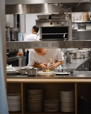 Behind every plate is a great product, and behind every great product, a passionate producer 🌱 Chef Georges Athanassopoulos works closely with producers who care deeply about their environment, transforming their harvests into beautiful, thoughtful and delicious plates. A gastronomic experience rooted in sustainability, from the farm to the table.