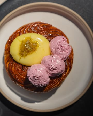 MADE THIS MORNING 🥐

Different every day. Grab a pastry, an iced drink, and a seat on the terrace.
