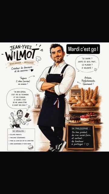 ⚠️ Alerte ! Les vacances sont officiellement terminées... 😅
Les tongs retournent au placard, le réveil redevient notre pire ennemi, et les fours vont reprendre du service ! 🔥🥐
Dès mardi, toute l'équipe est de retour, reposée (enfin... presque 😜), avec des idées plein les carnets, des projets plein la tête et une envie complètement folle de vous retrouver.
On vous a préparé quelques surprises gourmandes, parce que revenir les mains vides... ce n'est pas vraiment notre style ! 🍰❤️
Alors, prêts à reprendre les bonnes habitudes ? Nous, on vous attend avec le sourire, du bon pain tout chaud et des pâtisseries qui sentent bon la passion.
À mardi... et promis, on a gardé la recette du bonheur ! 😉🥖 #fin #boulangerie #patisserewilmot #patisserie