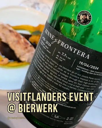 Ten years of Belgian beer culture as UNESCO Intangible Cultural Heritage. That seems like a pretty solid excuse for dinner.

@visitflanders invited Simona ( @do.moni ) and me, representing @swissbeertour, to @bierwerkzueri for an evening celebrating exactly that - Belgian beer culture through food, pairings and a bit of networking.

And the pairings were the part that really got me.

@hoppgastrobar built four dishes around the beers, starting with a 2016 Oude Geuze from @3fonteinen, followed by Bierwerk’s Rainbow IPA with North Sea shrimp, potato, buttermilk and garden herbs.

Then came the ridiculous 2024 Zenne y Frontera from @3fonteinen - lambic aged in Oloroso and Pedro Ximénez sherry barrels - alongside chicken, Jerusalem artichoke, black garlic and hazelnut.

That one was easily my pairing of the evening.

And dessert absolutely deserves a mention too: Bierwerk’s 7.2% Super Trigo paired with white chocolate, sea buckthorn and an almond Florentine from @hoppgastrobar. Very different direction, but another really fun pairing.

Then, because apparently four courses were not enough, @frituurtartaar arrived with Belgian fries and stoofvlees. Which feels like the correct way to end an evening about Belgian food and beer culture.

I spend a stupid amount of my life talking about beer, but evenings like this are a good reminder of why Belgian beer still fascinates me so much. There is centuries of tradition behind it, but also producers still playing with barrels, blending, fermentation and food in ways that feel completely current.

It is something we talk about a lot on @swissbeertour too - and Simona and I went much deeper into Brussels, its beer bars, breweries and food in our Brussels episode on @original.travelz .

Also great finally meeting @beercurator again and having some properly good beer conversations around the table. Turns out networking gets considerably easier once you start discussing lambic, pairings and what is actually in the glass.

Thanks @visit
