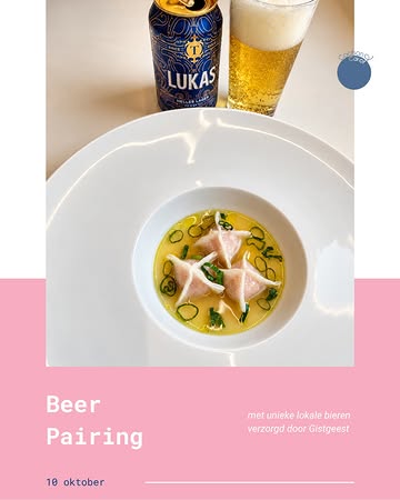 Nog geen plannen dit weekend? Dan is het misschien tijd om eens iets anders te proeven.

Tijdens onze Beer Pairing zorgt @gistgeest voor een selectie bijzondere bieren en stemmen wij er een volledig menu op af. Zo krijgt elk gerecht zijn eigen bier aan de zijde.

Voor de bierliefhebber, maar zeker ook voor wie graag nieuwe combinaties ontdekt.

Er zijn nog enkele plekjes vrij. Zin om mee aan te schuiven? Reserveer dan nu je plaats.

Reserveren kan nog online of via florian@cochonencarot.com