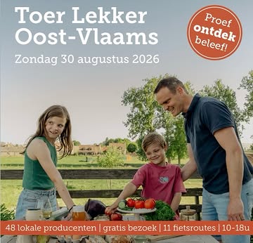 Pastati doet mee met Toer Lekker!🚲

Tijdens Toer Lekker zetten we graag onze passie voor heerlijk, lokale producten in de kijker. Ontdek onze pasta, gemaakt met aandacht voor kwaliteit, traditie en smaak.💛

Kom langs en ontdek waarom onze pasta het verschil maakt.

Wij kijken ernaar uit om jullie te verwelkomen!

📍Industriepark de Bruwaan 1, Oudenaarde