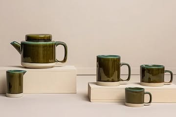 ⚡️ NEW NEW NEW ⚡️

We’re happy to introduce this beautiful new Kinta color, Seaweed to our collection. Discover the stylish teapots and matching cups, available in three different sizes—perfect for elevating every tea moment 💛

“All our products are made with care for the planet and the people – ensuring that everyone involved works for a fair wage and under good working conditions. We prioritize timelessness above trends, and carry out poetic designs that are made to last.”

@mykinta
#teaware #faitrade #substainable