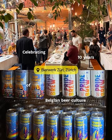 We celebrated 10 years of Belgian beer culture in Zürich the best way we know how: bringing Belgian beer and Flemish flavours to the table. Five pairings, plenty of goesting and one delicious evening. Cheers to Belgian beer culture! 🍺✨