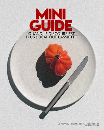 LES RESTAURATEURS NOUS MENTENT ?

Il y a une semaine, j’ai lancé un sondage et vous avez été plus de 500 à vous sentir concernés par ce sujet.

Sujet vaste et délicat — ici, l’idée n’est pas de pointer du doigt, mais de vous donner des clés pour vous faire votre propre avis.

Je vous ai donc préparé un mini guide en 10 points pour affiner votre regard.

Belle lecture.

N’hésitez pas à partager vos tips et votre opinion en commentaire !
Ça m’intéresse 🌿