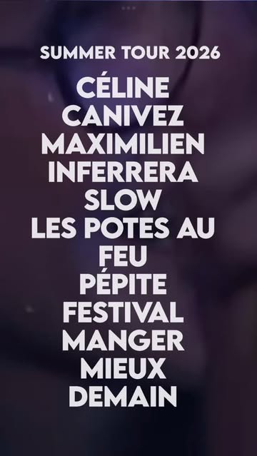 ON SE VOIT CET ÉTÉ ? ☀️

4 ans plus tard, le Summer Tour est de retour !

Cette année, on accueille des copains chez Petit Pays pour des 4 mains de zinzin et on part aussi cuisiner et faire le show chez Slow, Les potes au feu, Pépite et Hors Champs.

Les réservations et infos sur les différents événements arrivent.

J’ai hâte !!!