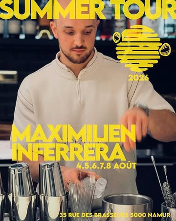 Réservations ouvertes pour le 4,5,6,7,8 Août.

Pendant cette résidence chez Petit Pays, Max prend les boissons en main à 100 %. Cocktails, softs et vins de zinzin au programme.
Ça va me faire bizarre de retravailler avec un copain, mais surtout… on va bien se marrer.

Même système que d’habitude avec paiement à l’avance, sauf que cette fois il y a un sommelier de fou pour le même prix. Cadeau.

Via petitpays.be