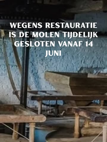 We verwachten opnieuw te kunnen malen mid juli 2026. Particulieren kunnen in afwachting meel en bloem kopen in @ohne_zwalm @ohne.gent @ohne.merelbeke