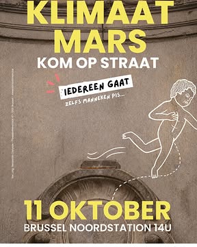 Wij zullen er zijn en sluiten bij het CSA-netwerk aan. Wees welkom om mee te wandelen.