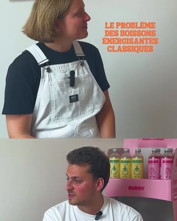 Oscar buvait des Red Bull pendant ses examens.

2-3 jours de conso et il était complètement lessivé.

Alors il a regardé de plus près ce qu'il y avait dedans : des tonnes de sucre, des additifs qu'il ne comprenait même pas.

Et il s'est dit que ça ne pouvait pas être la seule option.

Aujourd'hui, il a créé une boisson énergisante saine, avec des ingrédients naturels, sans additifs, sans les trucs qu'on ne sait pas lire sur l'étiquette. ⚡

@buddydrink.eu

Collab spontanée / non rémunérée

-

🎙️ L'interview complète est dispo sur Manger Sans (filtre), le podcast qui ouvre les coulisses des acteurs du mieux manger.
🔗 Lien dans la bio pour écouter l'épisode entier sur Spotify et Apple Podcasts.

#mangersansfiltre #podcastfood #mieuxmanger #alimentationsaine #consommerautrement