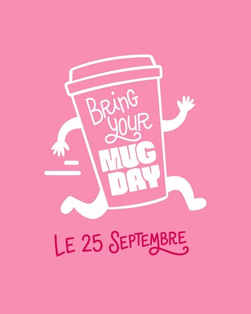 ☕ Le Bring Your Mug Day approche !

Le 25 septembre, les cafés et établissements participants passent à l’action pour encourager le réemploi !

👉 Pour participer, rien de plus simple :

Acceptez les mugs et contenants réutilisables de vos clients.

Proposez l’avantage de votre choix : réduction, boisson offerte, etc.

Inscrivez gratuitement votre établissement sur bringyourmugday.fr

Votre établissement sera ensuite référencé sur la carte des participants 🗺️

🌱 Pourquoi participer ?
Chaque mug réutilisé, c’est un emballage à usage unique évité ! C’est aussi l’occasion de rendre le réemploi visible, de sensibiliser les clients et de contribuer concrètement à la réduction des déchets d’emballages, notamment dans le contexte du PPWR.

📣 Un kit de communication est disponible pour vous aider à relayer l’action : visuel pour les réseaux sociaux, affiche et autres supports.
https://bit.ly/3TVoeQD

Vous souhaitez recevoir l’affiche pour votre établissement ? Envoyez-nous votre adresse postale à isaline@consomaction.be.

Alors, qui sera de la partie le 25 septembre ? ☕💚

#BringYourMugDay #Réemploi #Réutilisable #ZéroDéchet #PPWR #ConsommationResponsable