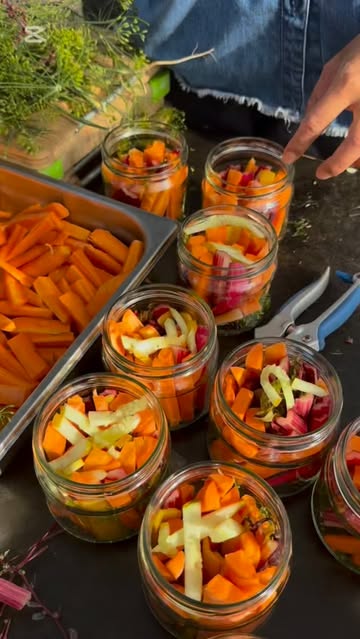 Gisteren gingen we naar het festival bij @groentegem , waar ik een fermentatieworkshop volgde van @compliments.of.nature.a. Zo leerrijk, maar vooral ook gewoon een héél fijne dag!

Ik ontmoette Alexandra op het vrouwenfestival, waar ze de kokkin was, en werd daar op slag verliefd op haar fermentaties. Dus toen ik ontdekte dat ze vlak bij een workshop gaf moest ik geen twee keer nadenken!

het plukken van onze verse groenten en kruiden op het veld maakte de workshop zóveel meer verbonden, met de handen in de aarde hmmmm..

Als kers op de taart gaan we een groentenabonnement nemen bij Groentegem! Vanaf september plukken we er elke week onze eigen verse seizoensgroenten rechtstreeks van het veld 🌱

Heel blij dat we dit plekje zo dicht bij huis ontdekt hebben 💛