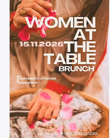 For a while, this idea has been in my mind.

And on
15.11.2026,
we’re making it happen. 🌸

Woman at the Table- Brunch

I would love to invite you to the table to enjoy a nourishing, slow brunch with all those wonderful vegetables planted and grown by the ladies of
 ’t Schaaphof, homemade confitures, freshly baked pastries and farm eggs.

And of course, my favourite autumn dessert. 🍂

Let’s take time to talk, rest and eat.

Take a walk around the farm with a warm cup of apple tea.
Let’s talk about food and what our bodies need to carry us through the winter.

Mayby choose some dried flowers from Annalise coletion and decorate your hair. 🌸

And simply enjoy Sunday, ladies.

There will be a little surprise too ❤️

15.11.2026
Start 10.45
€39 · all included
📍 ’t Schaaphof
Reservations via link in bio
Or via ascomplimentsofnature@gmail.com
