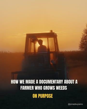 Meet @herteleerbrecht, a farmer from Belgium. Instead of planting crops on his family's farm he's sowing wildflowers and weeds to bring back nature.

We captured a part of his story for @theartofdocumentary One Day Doc competition. In just 24 hours with Brecht, we filmed the important work, the cost, and the stakes of what he's doing. In the coming weeks I'm breaking down exactly how we created this project. From the brainstorm during pre-production to the struggles of editing hours of footage into 6 minutes of film.

Follow along if you want to learn about our process.