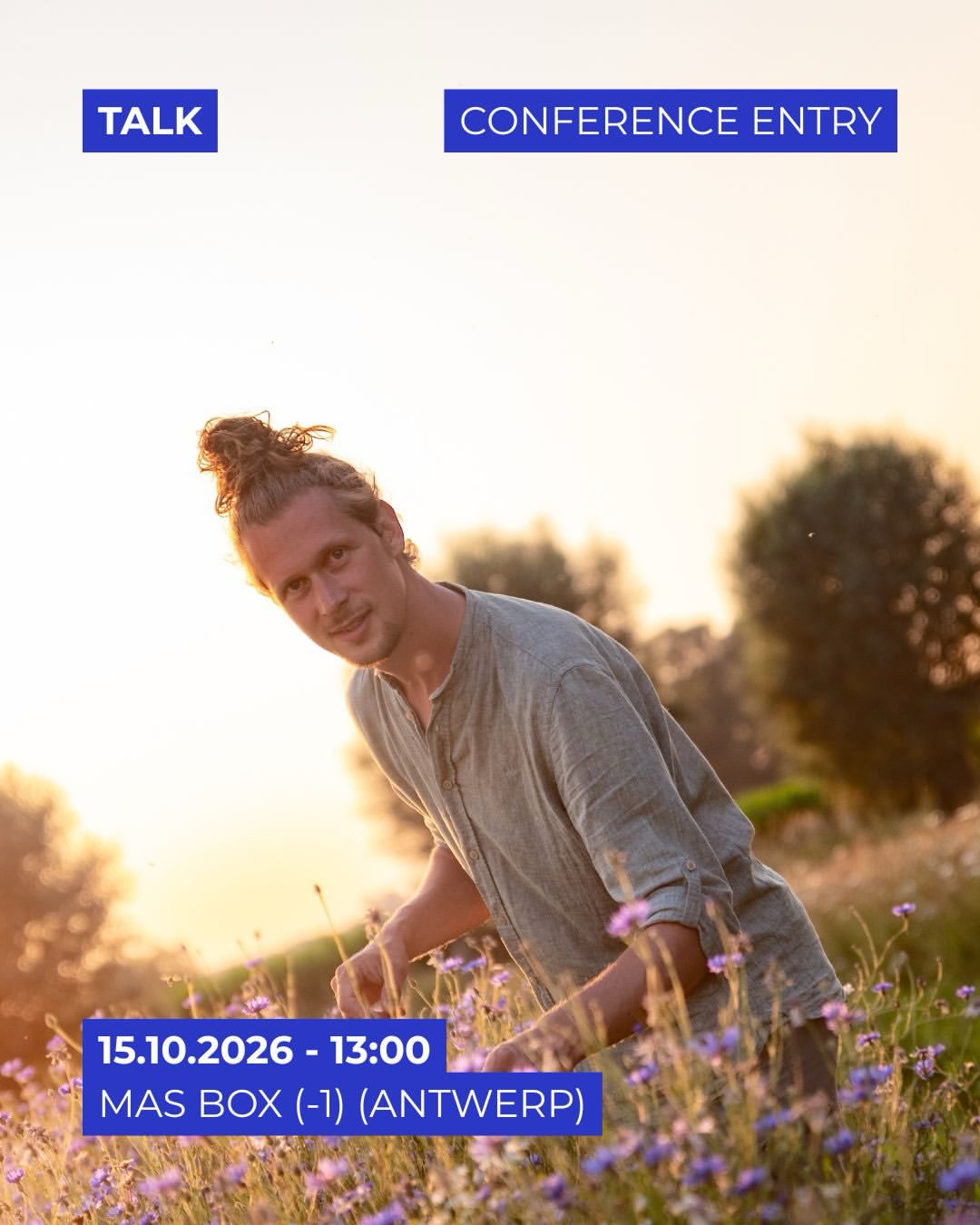 During this talk we’ll dive deep into the collaboration of @catch.a.fish , food branding and packaging design agency and @on_kruid.be , movement for nature recovery on the Flemish fields.

We’ll hear the story of @stephanekimpe , co-owner and brand & packaging strategist @catch.a.fish and that of @anthony.denayer , agricultural engineer with a passion for wild foraging, permaculture, and food forests.

🗓️ 15.10.2026 🕙 13:00 - 13:45
📍 Antwerp, MAS Box (-1)

More info & tickets via the link in bio 🔗.