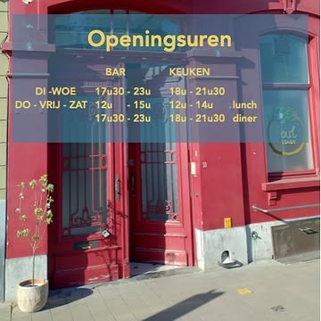 We zijn vanaf nu dinsdagavond open, zondag gesloten 😍😍😍

KEUKEN
di - woe : 18u - 21u30
do - vrij - zat : 12u - 14u00 lunch & 18u - 21u30 diner

BAR
di - woe : 17u30 - 23u
do - vrij - zat : 12u00 - 15u & 17u30 - 23u

Véél liefs,
Misha & Leenken
🧡✨
