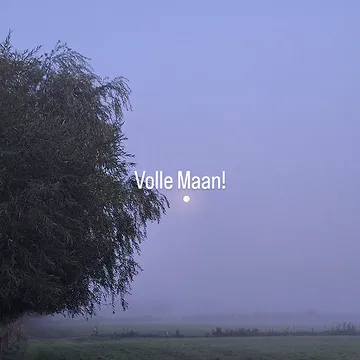 Een mooie zondag gewenst! Wie heeft ze gezien? #fullmoon #vollemaan #platteland #vakantie #holiday