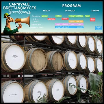 The goat is officially out of the bag!

This December, Fermenthings and Beer With Me, with the support of Stichting Carnivale are joining forces for the first Carnivale Brettanomyces Bruxellensis, three days dedicated to wild beers, mixed fermentation and our favourite unpredictable yeast: brettanomyces.

For one weekend, we want to bring together brewers, fermenters, beer lovers and curious drinkers around everything that makes wild fermentation so fascinating. Not only drinking it, but talking about it, cooking with it, learning from the people working with it and, inevitably, drinking a little more of it.

And because Carnivale wouldn't be Carnivale if we wouldn't have secret events planned that will or will not fuck up the whole planning, so stay tuned and follow this page for updates!

FRIDAY 4 DECEMBER

19:00–22:00 | Brussels Beer Dinner @ Fermenthings
We open the Carnivale around the table. A special dinner built around Brussels beer culture, fermentation and a selection of bottles chosen for the occasion. We'll be having 5 plates and 6 pairings, the dinner will be vegetarian and explore the most funky products from the Urban Fermentory

From 22:00 | After Party & Beer with Me’s Walk-in Vintage Table

Sometimes, you just have a bunch of bottles in the cellar that scream ‘please open me!’. Dennis (Beer with Me) is no longer ignoring the call. Come and taste what he has to offer. Free walk-in, €2 per tasting glass. At the same time enjoy some good Drum 'n Bass at La Source!

SATURDAY 5 DECEMBER

10:30-12:00 | Coffee Gone Wild: Fermentation & Coffee Tasting @ Fermenthings
Taste four uniquely fermented coffees and discover how different fermentation processes shape aroma, acidity and flavour. A small exploration of where the worlds of coffee and fermentation meet.

10:00-12:00 | Cantillon x La Fruitière @ La Source
Breakfast of champions! Léo Begin from award-winning cheesemonger La Fruitière and the iconic Brasserie Cantillon pair up to bring you six cheeses al