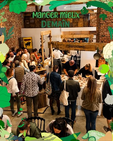 MANGER MIEUX DEMAIN — 2e édition 🌿

Les 3, 4 et 5 octobre 2026, Hors-Champs accueillera la deuxième édition de Manger Mieux Demain.

Un week-end pour goûter, rencontrer, apprendre, questionner…
et imaginer ensemble ce que pourrait être l’alimentation de demain.

Cette année, ils seront nombreux à nous rejoindre.
Des chefs, des artisans, des producteurs, des passeurs d’idées.
Des personnalités engagées, sensibles, curieuses, prêtes à partager leur vision du goût, du vivant et du territoire.

Avec la participation de :

@san_degeimbre_chef —@airdutemps_belgium **
Thomas Troupin — @toma_liege *
Mario & Aurore Elias —@cdcartculinaire *
Clément & Mounia Petitjean — @la_grappe_d_or_arlon
@ludovic_vanackere_bossime — @bossimefermegastronomique
Joseph Cassart — @petitpaysrestaurant
@damienbouchery — @restaurant_bouchery
Georges Athanassopoulos — @maloma.comptoir
Sebath Capella — @maison_lieu_de_partage
@jeremy.vandernoot — Yirmi
Antoine Château & Margaux Balériaux — @vilainrestaurant
Elliot Vandeveld & Adeline Barras — @entropyrestaurant_brussels
Grégoire & Marie Gillard — @bargebrussels
Augustin Massinon & Darius Van Hoef — @restaurantprimitif
Caroline Baerten & @nicolasdecloedt.chef — @humushortense
Stefan Jacobs — @hors_champs

Trois jours pour regarder autrement ce que l’on met dans nos assiettes.
Trois jours pour se laisser inspirer.
Trois jours pour manger, peut-être, un peu mieux demain.

Ouverture de la billetterie : mercredi 29 juillet.

Notez la date.
On vous dévoile la suite très vite.