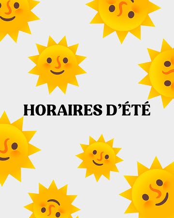 🌞 HORAIRES D’ÉTÉ 🌞

Du lundi 6 juillet au samedi 29 août, nous adaptons nos horaires d’ouverture :

Jeudi : 11.00 – 19.00
Vendredi : 11.00 – 19.00
Samedi : 11.00 – 19.00
Dimanche : 11.00 – 19.00
Lundi, Mardi & Mercredi : Fermé

Dernier service au bar à fromage à 18.00

Reprise des horaires habituels à partir du dimanche 30 août.
