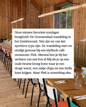 our story, featured in @demorgen

PLEK
organic • local • seasonal