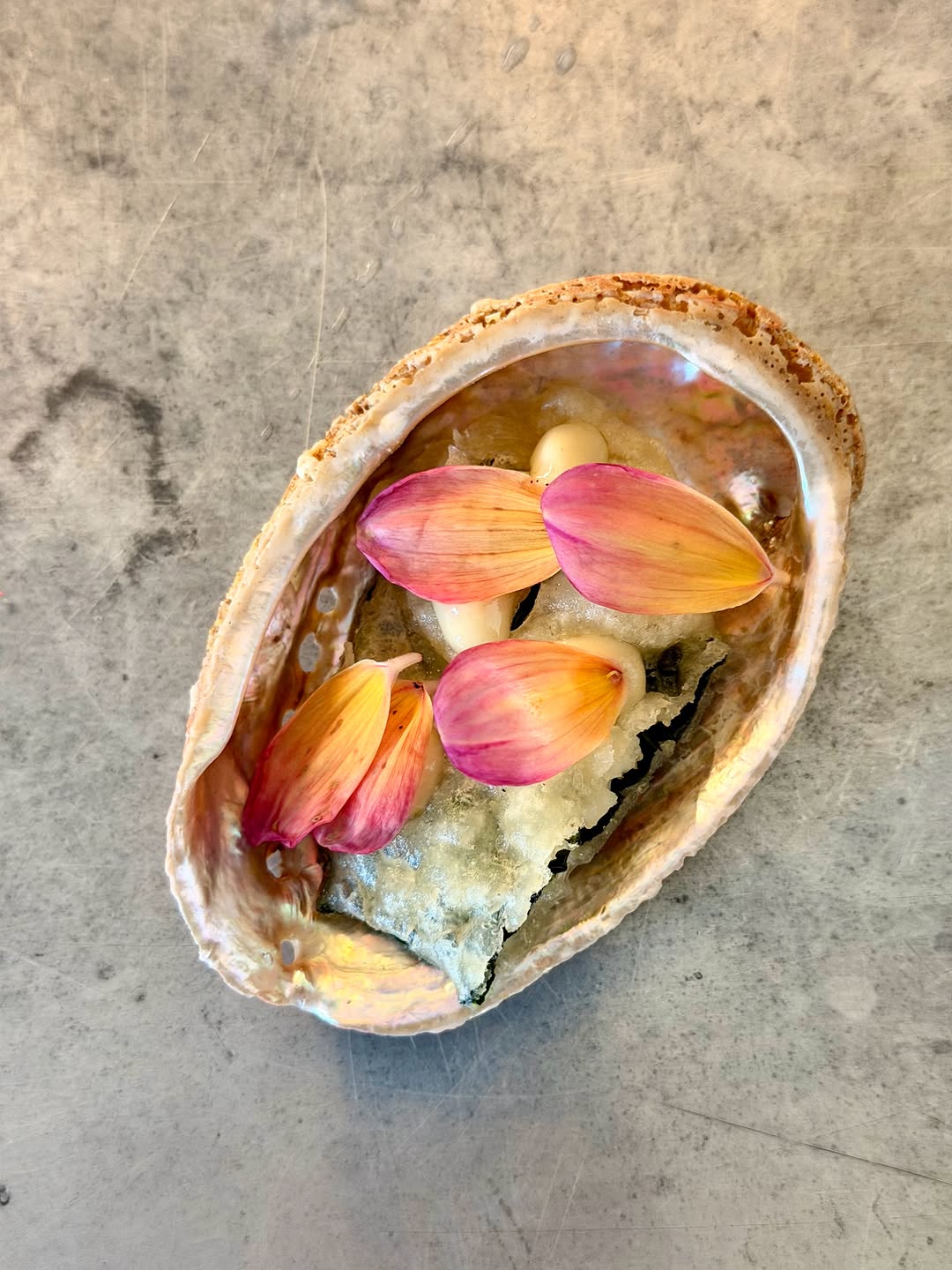 CHOU DANS COQUILLAGE

Cavalo nero en tempura, mayonnaise yuzu kosho et dahlia.

———

Réservations - lien en bio

#mauvaischoix #dahlia #coquillage