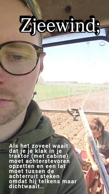 West-Vlaamse bio-patatten met zeewind geplant!
