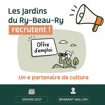 🌱 LES JARDINS DU RY-BEAU-RY RECHERCHENT UN·E MARAÎCHER·ÈRE !

Vous êtes maraîcher·ère, autonome et avez envie de prendre de vraies responsabilités dans un projet agricole ? Cette opportunité pourrait vous intéresser. 👇

🌿 Le projet
Les Jardins du Ry-Beau-Ry sont une micro-ferme agroécologique certifiée bio, en 3ᵉ année de production, à Ohain (Lasne).

👉 1 ha de terrain – 2 500 m² cultivés
👉 600 m² sous abri
👉 Équipement complet + irrigation
👉 Paniers, marché à la ferme et magasins locaux
👉 Maraîchage bio-intensif, sol vivant et permaculture

👩‍🌾 Votre rôle
En tant que partenaire de culture, vous participerez pleinement à la conduite et au développement de la ferme : plans de culture, conduite des cultures, choix techniques, organisation, fertilité des sols, biodiversité…

L’objectif est de construire ensemble une ferme viable, productive et résiliente.

💶 Collaboration indépendante – 2 400 € / mois HTVA
➡️ Rémunération garantie pendant la première année, indépendamment des résultats de la saison.

🔎 Profil recherché
Formation en maraîchage agroécologique/biologique ou minimum 3 saisons d’expérience, autonomie dans la conduite des cultures et surtout… envie de s’impliquer, prendre des initiatives et construire un projet sur le long terme.

📍 Ohain (Lasne)
📅 Démarrage : saison 2027

📩 Intéressé·e ? Envoyez votre CV et quelques mots sur votre parcours et votre vision du maraîchage à jardinsdurybeaury@gmail.com
📞 0498 60 22 72