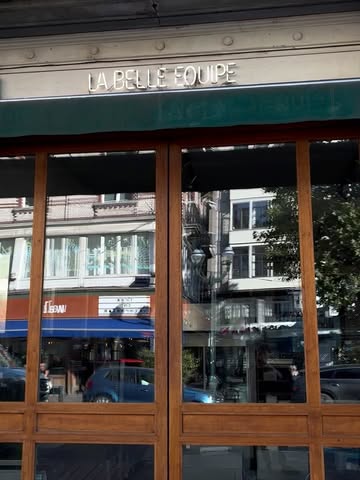 Slow opening of @labelleequipe.brussels