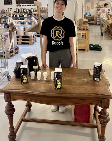En dégustation ce matin au thebarn.brussels d’Ixelles. Venez savourer Quinoat et échanger avec nous sur nos futurs produits gourmands et sains !